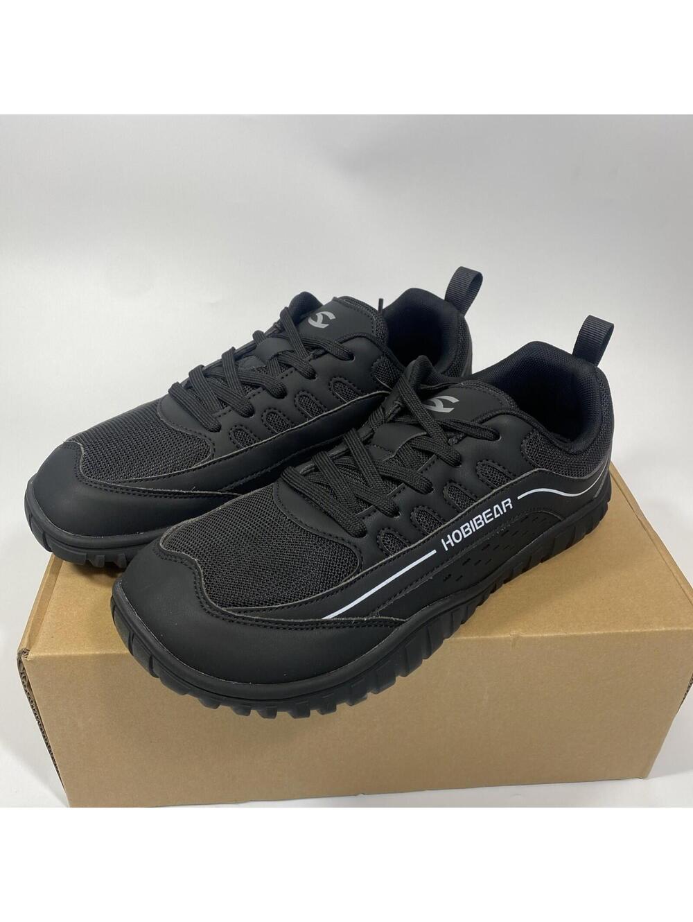 Hobibear Dt480 Men Size Eu 43 - Us 10 Black Walking Active Athletic Shoes